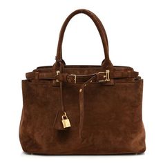 Suede Top, Fall Bags, Suede Tops, Luxury Purses, Pretty Bags, Celine Bag, Purse Accessories, Brown Bags, Brown Suede