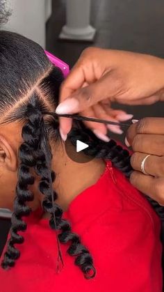 Feed Ins With Crochet Hair, Ideas For Braids Black Women, Beginner Friendly Braid Styles, 4c Braided Hairstyles Protective Styles, 4 Braided Hairstyles For Black Women, Simple Summer Hairstyles For Black Women, Hair Style For Black Hair Ideas, Natural Halo Braid, Preteen Hairstyles Black Hair Natural Hair