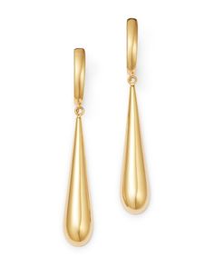 Bloomingdale's Fine Collection Teardrop Cuff Earrings in 14K Yellow Gold - Exclusive Yellow Gold Accessories, Gold Earrings Expensive, Fine Jewelry Earrings Gold, Gold Earrings Bridesmaid, Long Teardrop Earrings, Gold Designer Earrings, Formal Gold Earrings, Long Drop Earrings Gold, Gold Earrings Formal