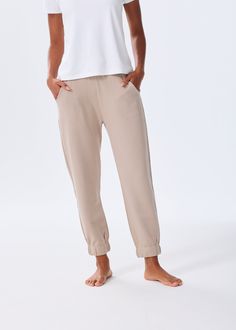 Your new favorite sweatpants just landed. Made from the same buttery soft pima cotton blend as our sweatshirts that you’ve come to know and love (lightweight and drapey with a cozy interior hand-feel), they are the perfect year-round addition to your elevated essentials collection. Also available in a wide leg style. Spring Staples, Soft Joggers, Cuffed Pants, Cozy Interior, Wrap Sweater, Jogger Sweatpants, Pima Cotton, Cotton Sweater, Sweater Shop