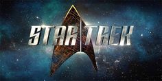 the star trek logo is shown in this image