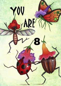 shake a leg card Bug Party, Happy 8th Birthday, Happy 7th Birthday, Happy 4th Birthday, Happy 5th Birthday, Card Party, Gift From Heaven, Happy 2nd Birthday, Design Card