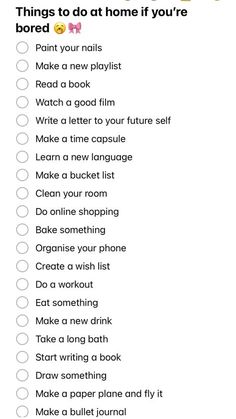 Things To Do To Pass Time At Home, Stuff To Do By Yourself, Things To Do When You Are Bored At Home, Productive Things To Do When Bored, Things To Do When You're Bored, Stuff To Do When Bored At Home, Things To Do When You’re Bored, Things To Do When Bored At Home, Get Off Your Phone