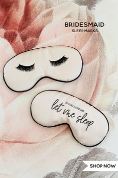 Eyelash sleep masks make a cute gift to put inside your bridesmaid boxes along side a robe for your babes to get ready in on your wedding day. Slumber Party Favors, Funny Sleep, Inexpensive Holiday Gifts, Sleep Love, Best Bridesmaid Gifts, Hospital Gifts, Cute Gifts For Friends, Bridesmaid Boxes