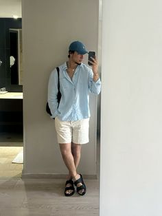 Outfits Outfits For Dubai Vacation Men, Thailand Mens Outfit, Bali Outfit Ideas For Men, Island Men Outfit, Love Island Outfits Men, Phuket Thailand Outfit Ideas Men, Bali Men Outfit, Bali Outfit Men, Men Ootd Casual