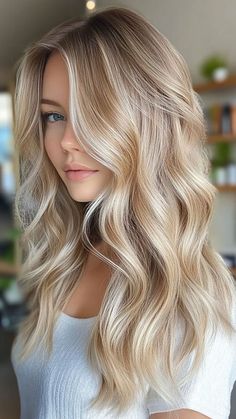 Winter just got brighter with these 45 Gorgeous Winter Blonde Balayage Looks for 2024! From frosty platinum blends to warm honey hues, these balayage styles are perfect for a seasonal refresh. Add dimension and glow to your hair, and stay effortlessly chic all season long. ❄️✨💇‍♀️ #WinterBalayageTrends #BlondeHairInspo #BalayageGoals2024 #IcyBlondeMagic #SeasonalHairLove