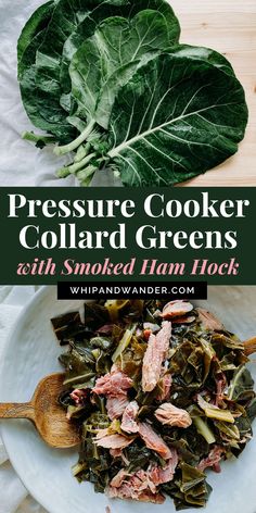 Pressure Cooker Collard Greens with Smoked Ham Hock – Tender, flavorful, and perfectly seasoned greens made easy in the pressure cooker! With smoky ham hock, a kick of spice, and a tangy vinegar finish, this classic Southern side dish comes together with minimal prep.