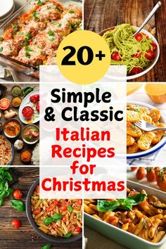 the top 20 simple and classic italian recipes for christmas