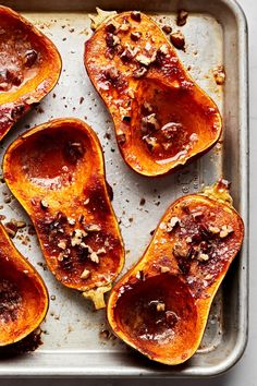 baked delicacy sweet potatoes on a baking sheet