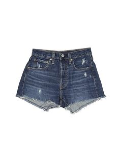 Levi's Denim Shorts Size: 26 Bottoms - used. 99% COTTON, 1% ELASTANE | Levi's Denim Shorts: Blue Bottoms - Size 26 Levis Denim Shorts, Blue Denim Shorts, Levis Denim, Womens Bottoms, Blue Denim, Levi's, Denim Shorts, Women Handbags, Handbags