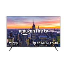 PRICES MAY VARY. Amazon's best picture quality. Plus, innovative smart features, stunning artwork, seamless gaming and Dolby Atmos audio. Enjoy stunning detail on a 4K QLED mini-LED display, over a billion lifelike colors, Dolby Vision IQ, HDR10+ Adaptive, and up to 1,400 nits of peak brightness. With 512 dimming zones, the Omni Mini-LED Series delivers higher, more captivating contrast. Denser dimming zones provide depth and detail, even in the smallest areas of your screen. Fire TV Intelligent Tv 75, Tv 65, Smart Hub, High Pictures, Christmas Guide, Amazon Fire Tv, Interactive Art, Amazon Fire, Seamless Transition