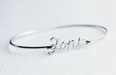 Toni Name Bracelet Name Bracelet Silver, Silver Name Bracelet, Vintage Names, Vintage Bracelet, Name Jewelry, Name Bracelet, Bracelet Vintage, The 50s, Best Model