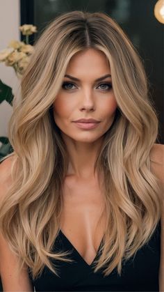 Modern Mom Haircut Ideas for 2024 - Cheerful Talks Balayage Hair For Blondes, Blonde Hair Over 40 Long Hairstyles, Kelsey Ballerini Hair, Hair Styles For Long Fine Hair, Dorit Hair, Volume Hairstyles For Long Hair, Long Blonde Hair With Curtain Bangs, Long Hair With Extensions, Modern Hair Color Ideas