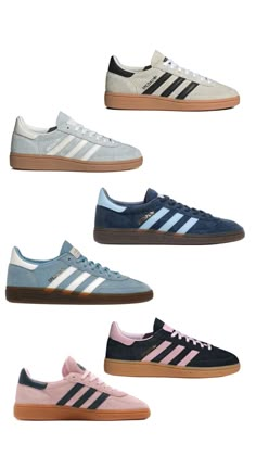 Bikinis Outfits, Trendy Shoes Sneakers, Shoe Wishlist, Adidas Spezial, Adidas Girl, Girly Shoes, Aesthetic Shoes, Stockholm Fashion