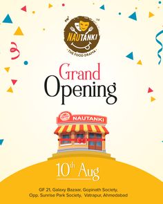 the grand opening event is on