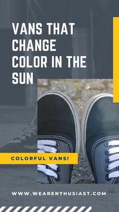 Did you know, there are Vans shoes that change color in the sun? Amazing, right? Vans color changing shoes are very popular among kids. There are color changing Vans flowers, UV color changing Vans, glitter color changing Vans that many of us really adore. To know more about Vans that change colors in the sun, please read our article on this topic. Vans Flowers, Color Changing Shoes, Colorful Vans