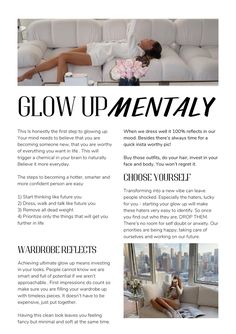 Glow Up Lifestyle, Internal Glow Up, How To Glow Up, Glow Up In A Week, Glowup Tips, Glow Up Guide, Confident Person, My Morning Routine, Elevate Your Life