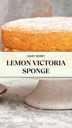 Mary Berry Lemon Victoria Sponge Lemon Victoria Sponge Cake, Mary Berry Victoria Sponge, English Cake Recipe, Mary Berry Recipes Baking, Mary Berry Recipes, Mary Berry Cakes, Berry Cakes, Mary Berry Cooks, Easy Bake Cake