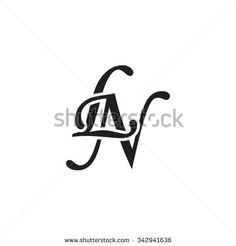 initial letter logo design in black and white with the letters a to z on it