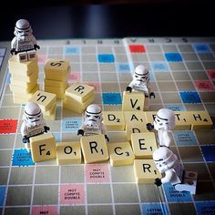 star wars scrabble game with stormtroopers