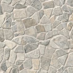 an image of a stone wall that looks like it is made out of rocks