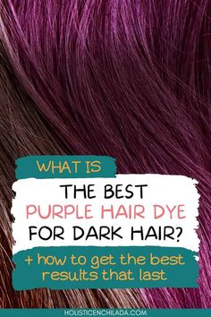 Can You Dye Your Hair With Food Coloring? Purple Box Dye On Brown Hair, Ion Purple Hair Color, Purple Hair For Dark Hair, Purple Hair Natural Black Women, Purple Hair Dye For Dark Hair, Diy Purple Hair At Home, Violet Hair Colors Purple, Semi Permanent Hair Dye For Dark Hair, Purple Dye On Brown Hair No Bleach