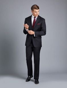 Power Suit Men, Men In Suits Poses, Man Suit Pose, Black Blazer Outfit Men Formal, Formal Black Suit, Business Professional Men, Black Suit, Men's Business Outfits, Business Casual Dress Code