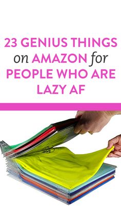 there are many things on the amazon for people who are lazy af, including bags