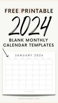 a desk calendar with the text free printable for january