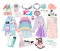 Pastel Goth Outfits, Style Kawaii, Pastel Goth Fashion, Pastel Outfit, Pastel Fashion, Kawaii Fashion Outfits, Little Outfits, Sophia Webster