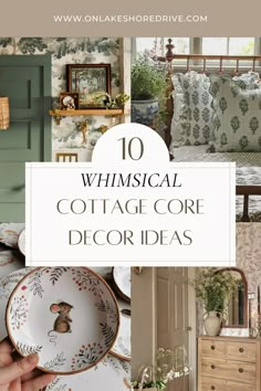 whimsical home decor ideas Cozy Farmhouse Living Room, Cottagecore Living, Cottagecore Home Decor, Living Room Decor Country, Eclectic Homes, Core Decor, Whimsical Cottage, Cottage Farmhouse Decor, English Cottage Decor