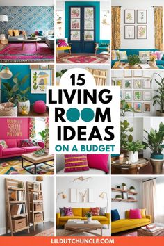 living room decor on a budget