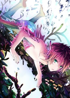 I'm fairly waiting for an anime about mermaids... but it has to be good. -.- Mermaid Boy, Anime Mermaid, Mermaids And Mermen, Anime People, Mermaid Art, Awesome Anime, An Anime