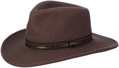 Made from water-repellent wool and designed to be packable  the Scala San Antonio Wool Felt Outback men's hat is built for harsh climates  rugged travel and timeless appeal. Outback Hat Men, Outback Hat, Mens Sun Hats, Elements Of Style, Rei Co-op, Sun Hats, San Antonio, Wool Felt, Leather Trims