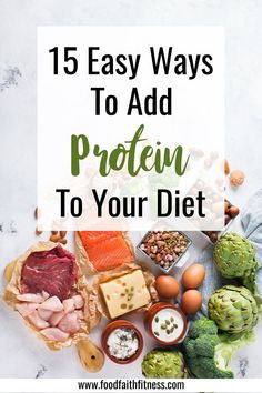 How to Increase Protein Intake 15 Ways How To Up Your Protein Intake, Increase Your Protein Intake, Protein For Working Out, How To Get 30g Of Protein, What Has Protein In It, 100 G Protein Diet, More Protein Less Carbs, Up Protein Intake, Healthy Recipes Protein Fitness