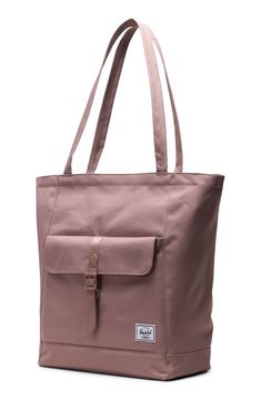 This sleek tote is made from durable canvas with a generous main compartment and pockets that make it ideal for a daily commute or campus life. Top zip closure Top carry handles Exterior flap pocket with buckle closure Interior wall and smartphone pockets Lined 600-denier polyester Imported Campus Life, Canvas Leather Bag, Herschel Supply Co, Herschel Supply, Interior Wall, Work Ideas, Herschel, Canvas Leather, Flap Pocket