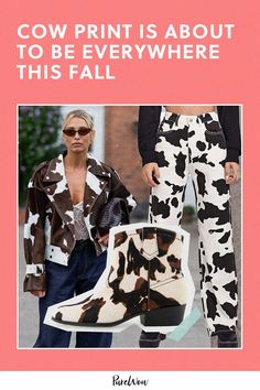 Cow print is trending for fall 2024, and unlike other fashion trends, it's super easy to incorporate into your capsule wardrobe﻿. Here's how to get the Western look before anyone else (without breaking the bank, may I add). Western Look, Trend Fashion, City Chic, Puffer Coat, Seasonal Fashion, Cow Print, Get The Look, Color Trends