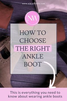 This comprehensive guide answers all your questions about how to wear ankle boots, shows you (with pictures!) how to wear ankle boots, and shares outfits with ankle boots, so you know which clothes to wear with ankle boots and can easily put together fall outfits that work and look good on you! Fall Outfits, Boots, How To Wear, Clothes