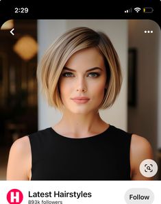 Shot Hair Cuts, Hairstyle For Chubby Face, Stacked Bobs, Blowout Hair, Bob Hairstyles For Fine Hair, Short Hair Over 60, Girl Haircuts