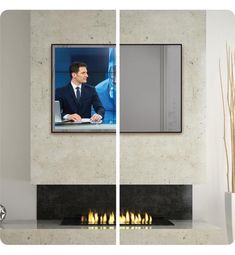 Tv Mirror, Glass Technology, Hide Tv, Tv Over Fireplace, Tv Cover, Mirror Tv, Electric Mirror, Hidden Tv, Tv Covers