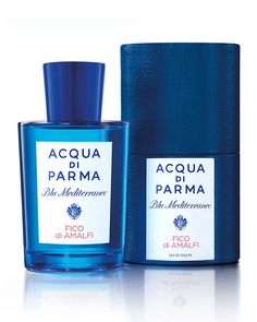 The eau de toilette Blu Mediterraneo Fico di Amalfi by Acqua di Parma offers a revitalising scent that continuously surprises just like the spectacular view of the Amalfi coast. Top Notes:Italian Lemon, Italian Bergamot, GraprefuitHeart Notes:Fig Nectar, Pink Pepper, Jasmine PetalsBase Notes:Fig Wood, Cedarwood, Benzoin Mandarin Tree, Perfume Floral, Perfume Store, Perfume And Cologne, Unisex Perfume, Tolu, Perry Ellis, Fragrance Design, Calabria