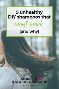 DIY shampoo recipes are so popular right now! However, the desire for easy, natural recipes made from ingredients you’ll find in your kitchen, has led to a ton of recipes being shared online that simply won’t work, (and may even do harm to your hair).This article will explain what’s wrong with the most popular types of DIY shampoo recipe and we’ll share what an effective recipe needs instead. Natural Shampoo Diy, Skincare Formulation, Diy Shampoo Recipe, Haircare Advertising, Cosmetic Business