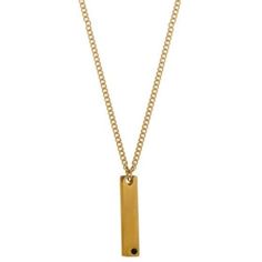 Start your neckwear stacks off with this Rectangle Bar & Crystal Pendant Necklace in Gold.
Featuring a simple gold flat curb chain holding a rectangular shaped pendant charm with a subtle but gorgeous single jet black crystal detail. Minimal Gifts, Black Friday Christmas, How To Clean Metal, Crystal Pendant Necklace, Gold Flats, Ring Sizer, Crystal Necklace Pendant, Gold Pendant Necklace, Black Crystals