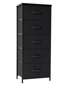 PRICES MAY VARY. High-quality Fabric ✔ 【5 DRAWERS CHEST】 Features 5 removable drawers; Use in or out of the closet and keep clutter under control by storing all of your clothing and accessories in one convenient place; Store and organize workout gear, leggings, yoga pants, sweaters, linens and more; The vertical design fits easily in many locations throughout the home; Use as a nightstand to put your alarm clock, journal, glasses; Mix & match with other Crestlive storage organizers for endless o New Bedroom Furniture, Vertical Dresser, Comfy Bench, 5 Drawer Storage, Black Storage, Storage Tower, Books Decor, Storage Organizers, Tall Dresser