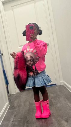 Black Girls Hairstyles Kids, Black Kids Hair, Kids Hairstyles Black, Kid Outfit, Girl Ootd, Kids Streetwear, Kid Outfits