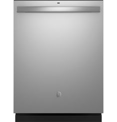 the top control dishwasher in stainless steel