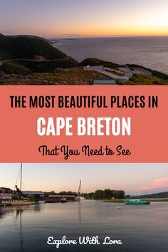 the most beautiful places in cape breon that you need to see - explore with care