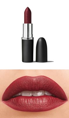 The complete guide to the best MAC burgundy lipsticks, from satin to matte lipsticks, from Sin to Diva and Guessing Game - gorgeous maroon shades for fall and winter! - - - - best mac lipsticks for fall winter - best mac lipstick colors fair skin - best mac lipstick shades dark skin medium - matte mac lipsticks - satin mac lipsticks - dark red mac lipstick Mac Burgundy Lipstick, Mac Dark Lipstick, Mac Lipstick Satin