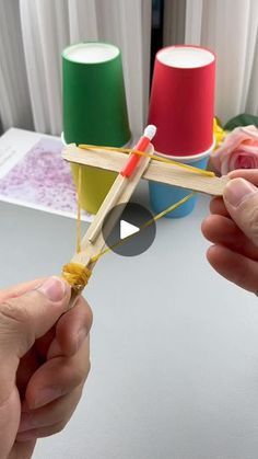 Bow And Arrow Craft, Arrow Crafts, Craft Ideas Paper, Steam Learning, Paper Craft Ideas, Popsicle Stick Crafts, Kindergarten Crafts