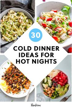 the top 10 cold dinner ideas for hot nights